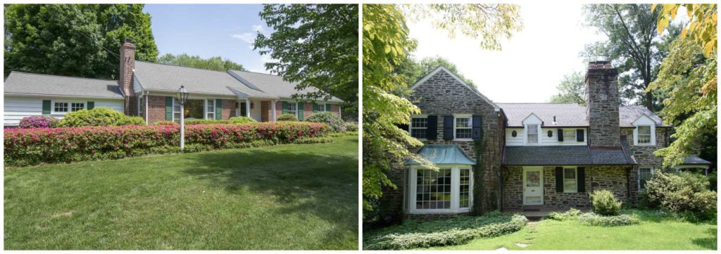 Examples of houses in Haverford, PA