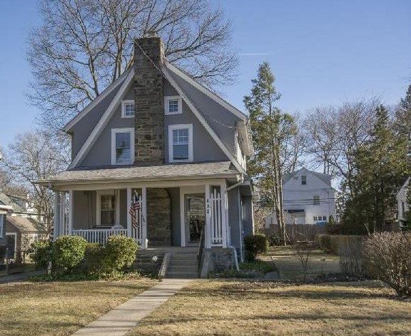 Typical single family house in Narberth, PA