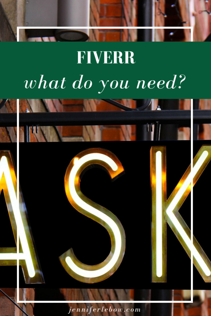 Need help with a project? Ask Fivver, a website where people with a wide variety of skills offer all kinds of services for "one-off" projects at very reasonable prices.