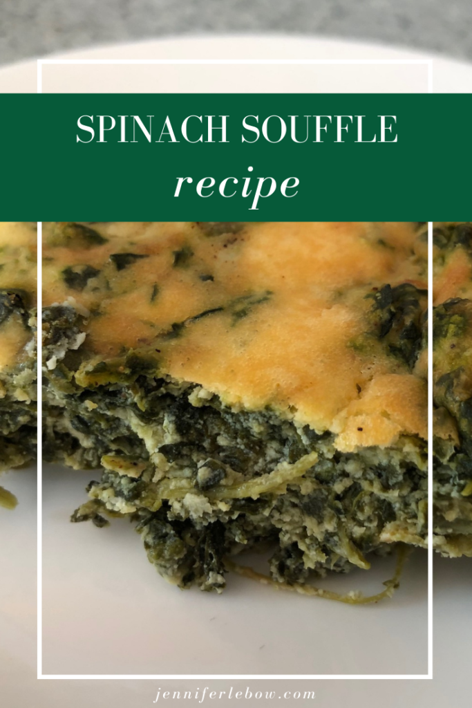 Simple spinach souffle recipe