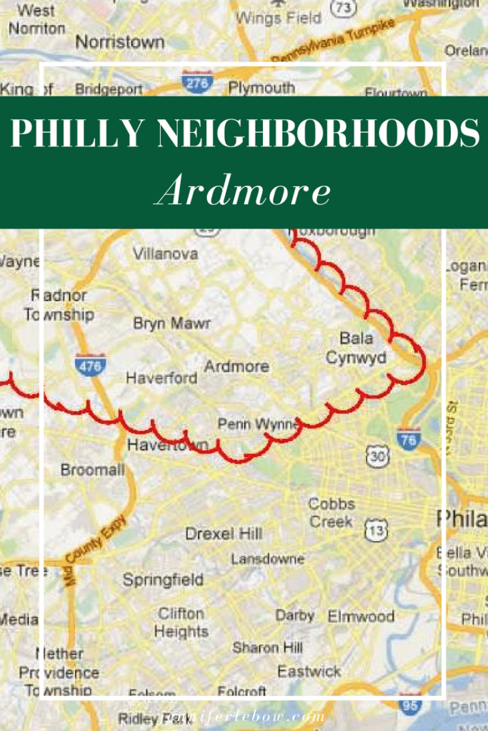 Philadelphia Main Line relocation ardmore