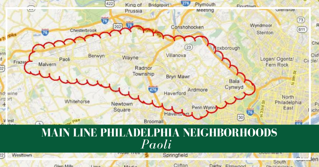 Main Line Philadelphia Neighborhoods Paoli Main Line Real Estate