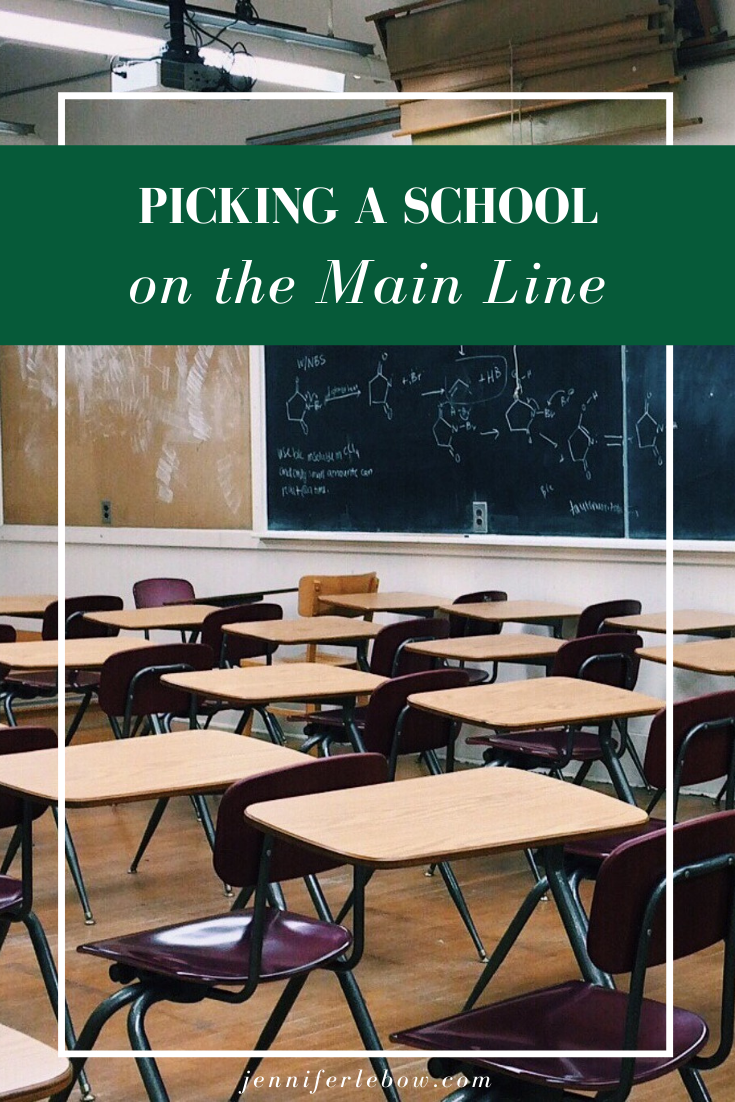 Philadelphia Main Line Relocation school