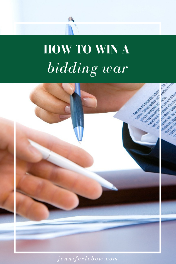 Writing an offer in a competitive bid situation