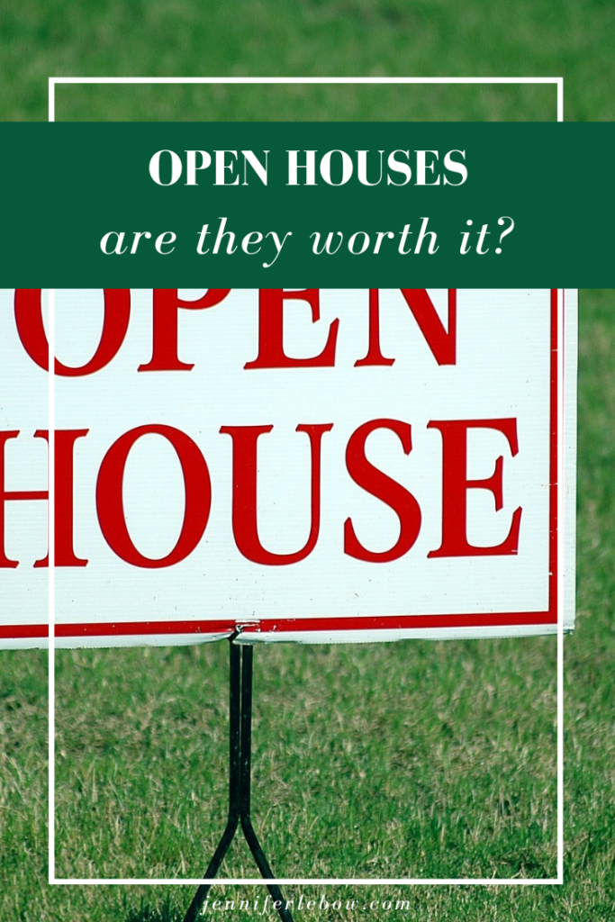 Should you bother having an open house when your property is for sale?