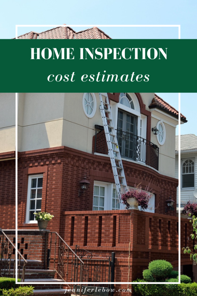 Home inspectors' cost estimates