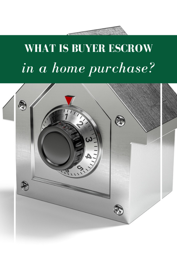 Escrow or deposit on a home
