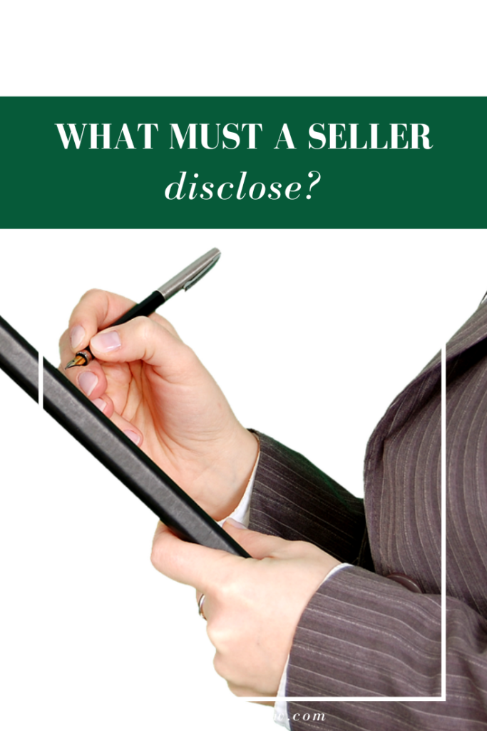 What must sellers disclose? Main Line Real Estate Jennifer LeBow