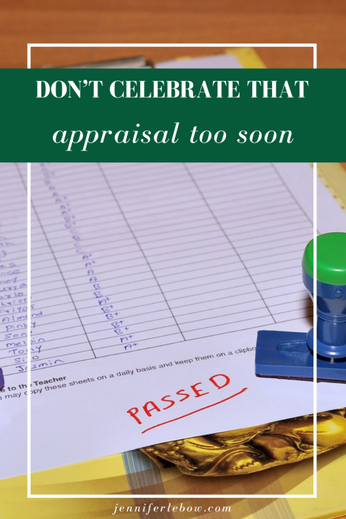Appraisals can be challenged